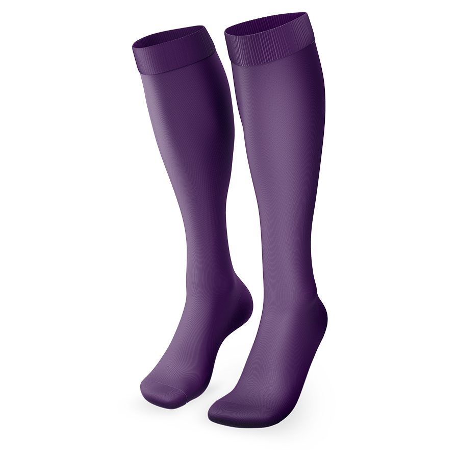 Purple sports clearance socks